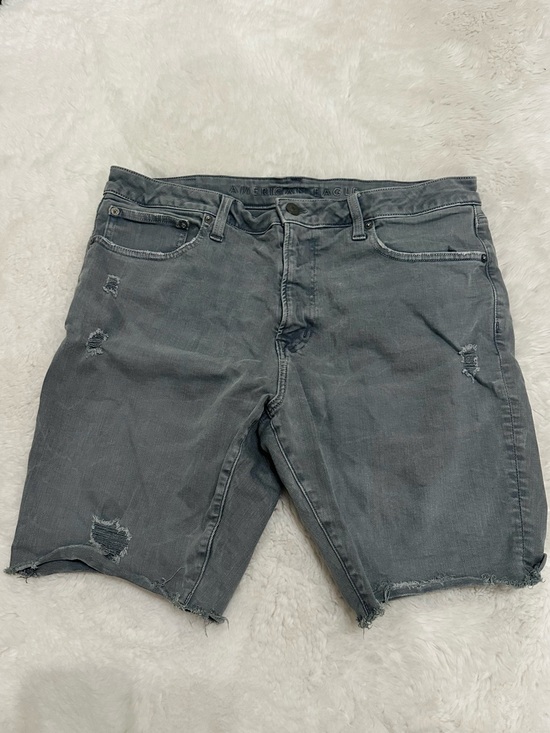 American Eagle Outfitters Other - American Eagle Outfitters Gray Distressed Jean Shorts